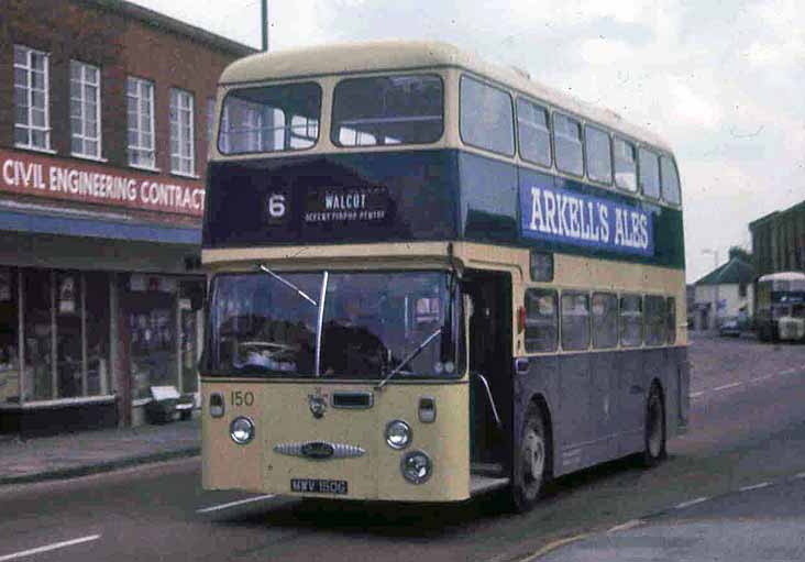 Swindon Corporation Daimler Fleetline Northern Counties 150